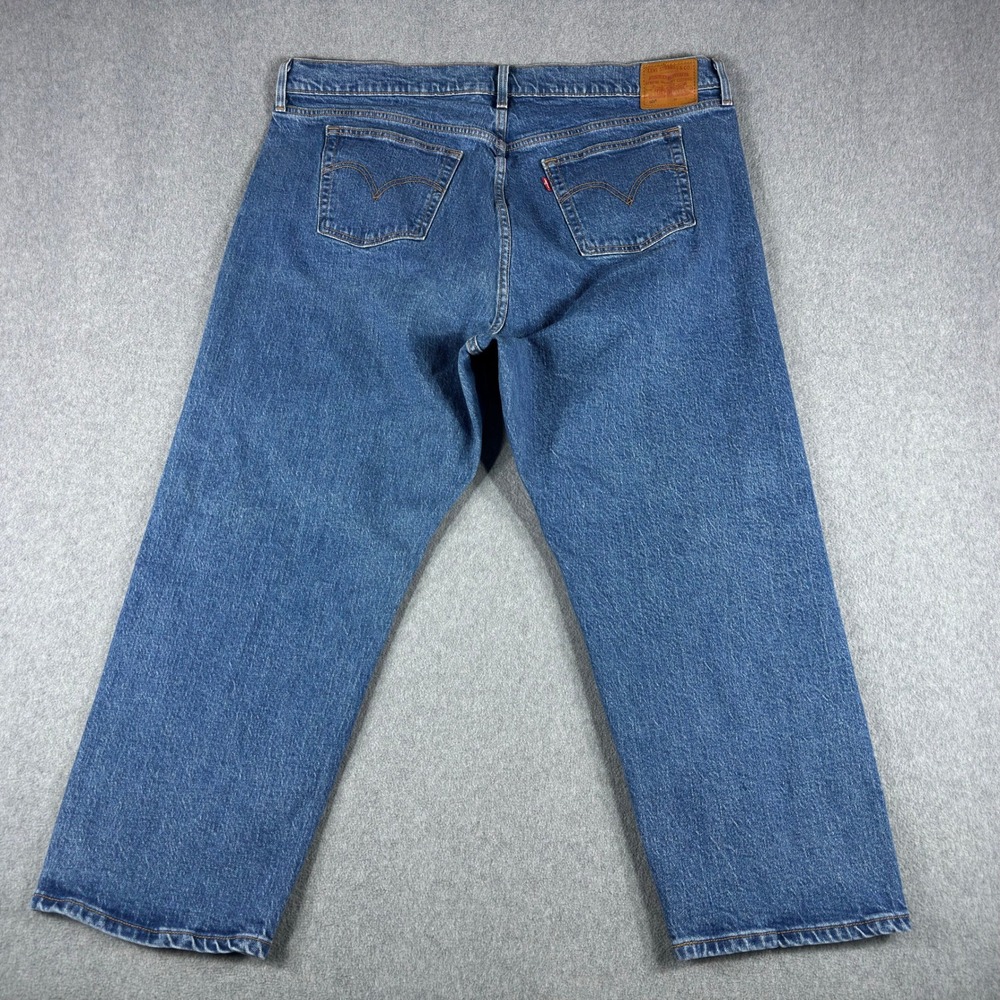Levis Womens Jeans 20W (42x26) Premium 501 Button Fly Big E - Picture 2 of 15